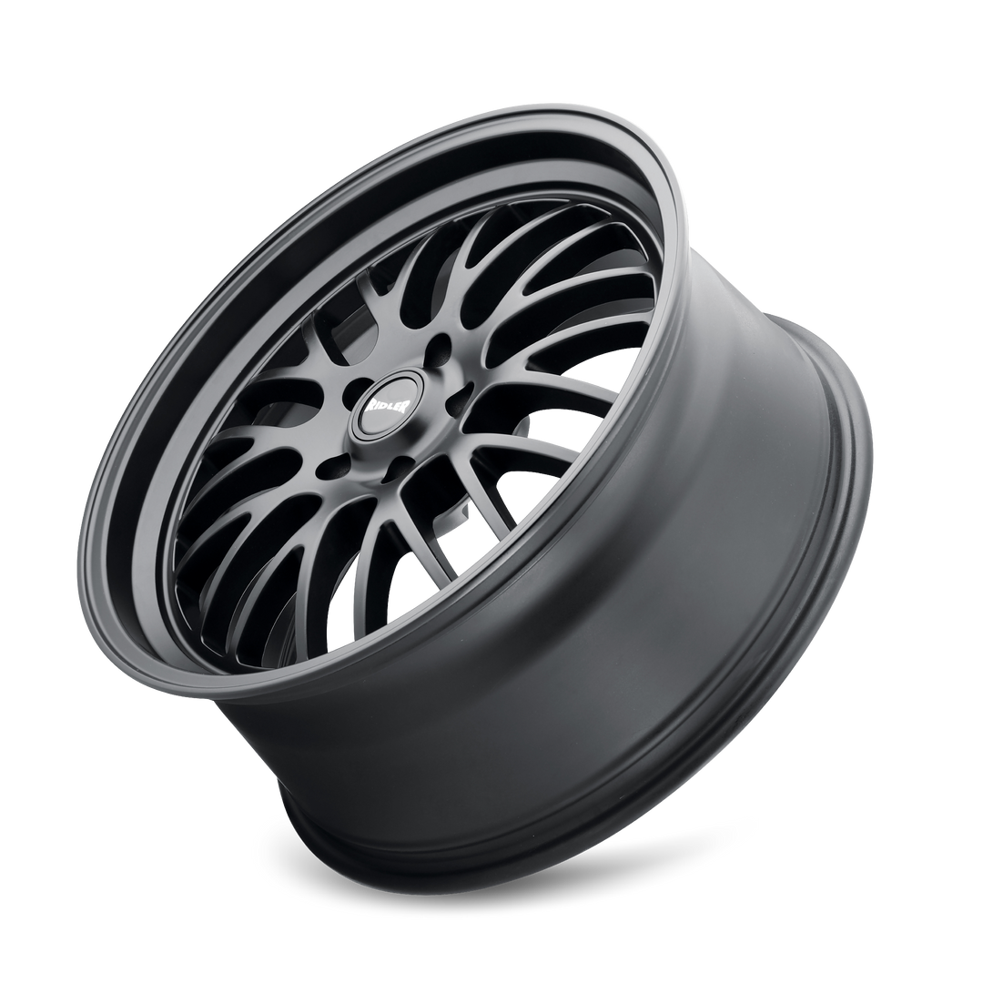 RIDLER 607 MATTE BLACK 18X9.5 5-120.65 6MM 83.82MM 607-8961MB
