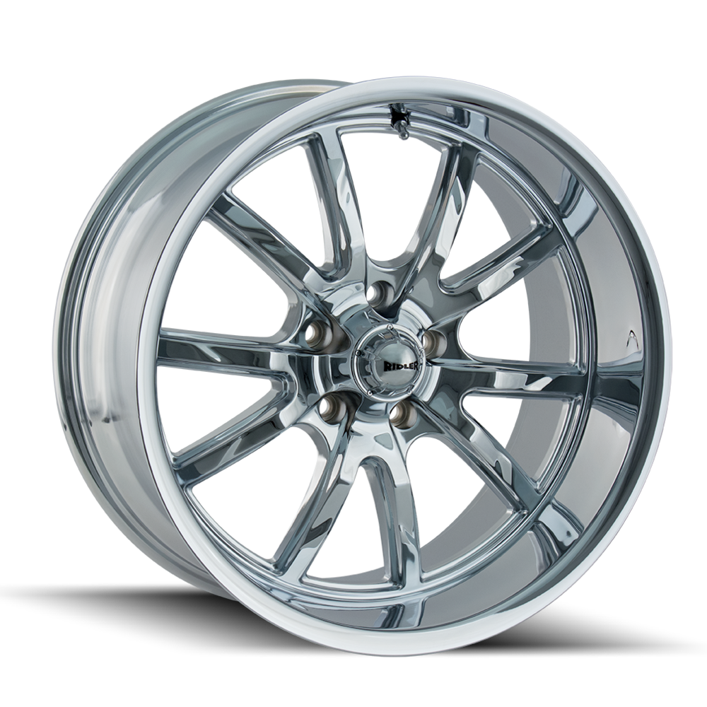 RIDLER 650 CHROME 18X9.5 5-114.3 0MM 83.82MM 650-8965C
