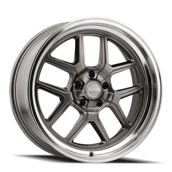 RIDLER 610 GLOSS GREY POLISHED 17X8 5-120.65 0MM 83.82MM 610-7861G