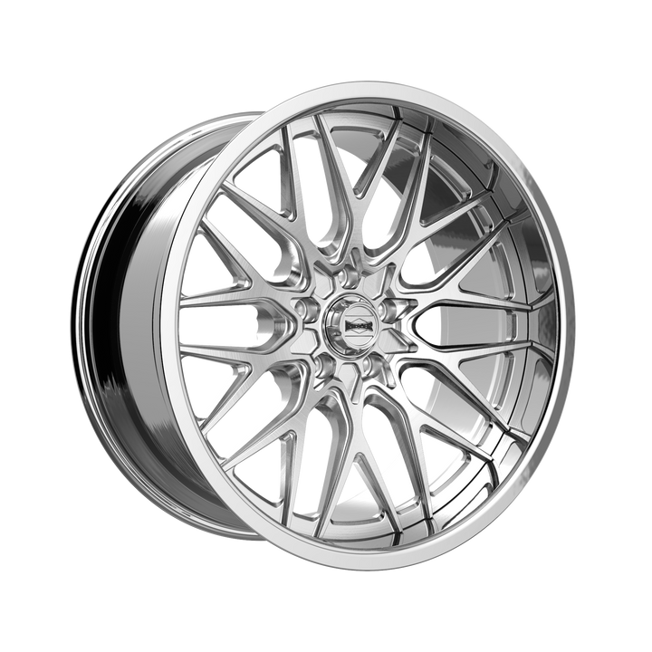 RIDLER 681 BRUSHED WITH POLISHED LIP 22X10.5 5-127 10MM 83.82MM 681-22173P