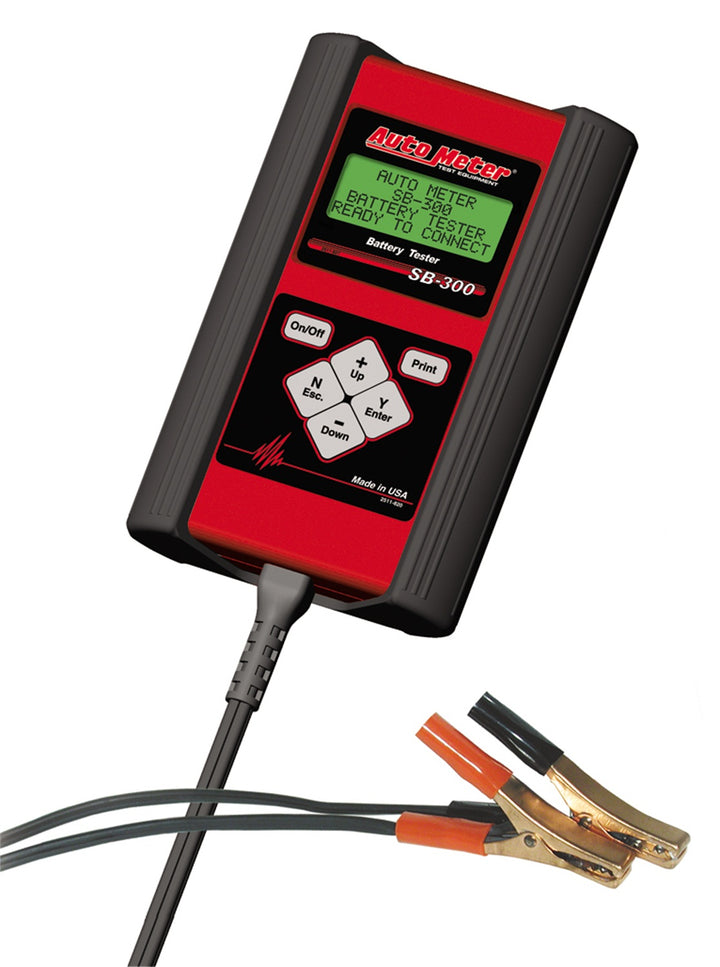 SB-300; Technician Grade Intelligent Handheld Battery Tester For 6V &amp; 12 Applications