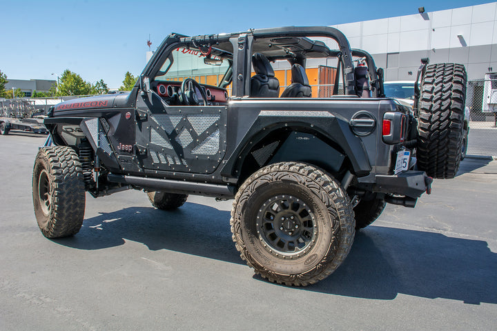 DV8 Offroad Rock Sliders - SRJL-25