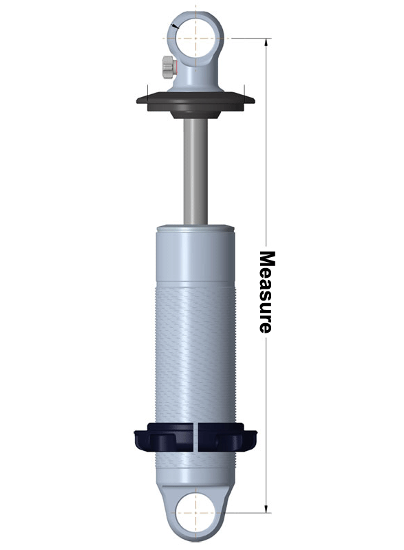 Rear Coil-Overs For 1963-1972 C10. For Use W/ Ridetech Lower Arms.
