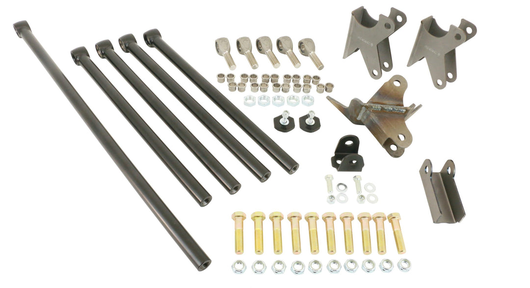 Parallel Four Link   Universal Weld-in With Black Powder Coated Bars.