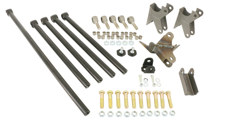 Parallel Four Link   Universal Weld-in With Black Powder Coated Bars.