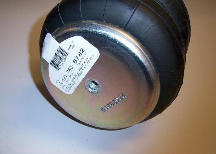Firestone 6873 Double Convoluted Air Spring  8" Diameter With 1/4" Npt Port.