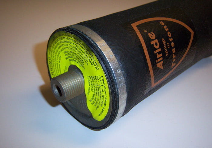 Firestone 7076 Rolling Sleeve Air Spring  4" Diameter With 1/8" Npt Port.