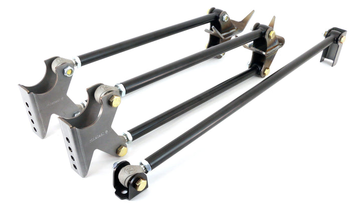 Parallel Four Link   Universal Weld-in With Black Powder Coated Bars.