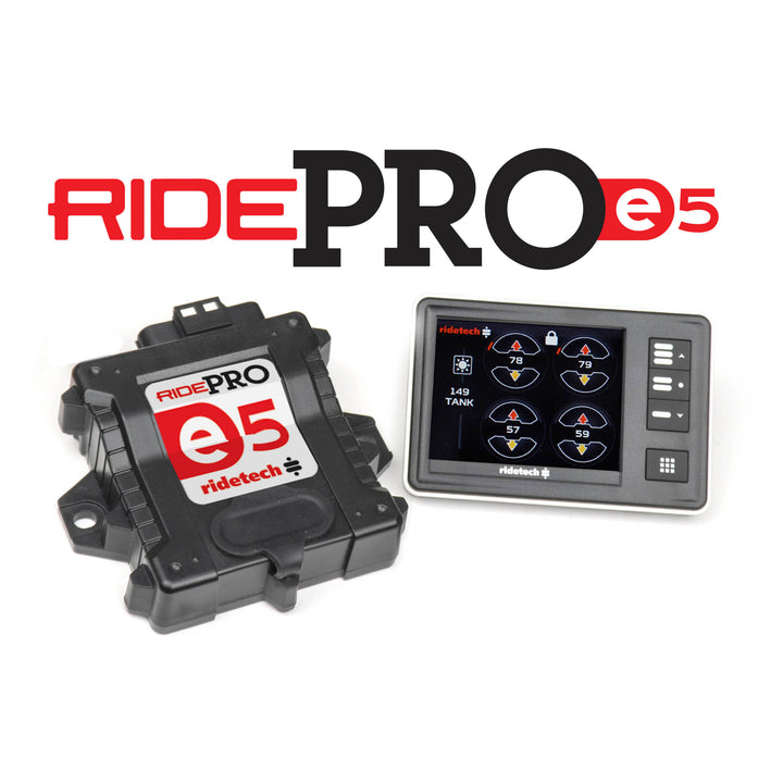 5 Gallon BigRed AirPod With RidePro E5 Air Suspension Controller.